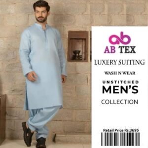 Luxury Wash n Wear Elegant Summer Fabric for Men