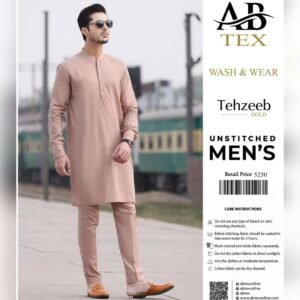 Tehzeeb Wash n Wear Classic Men's Fabric for All Seasons