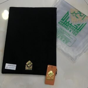 Black Diamond Boski Unstitched Fabric for Men