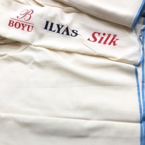 Original Boski Ilyas Blue Premium Men’s Fabric | 50 Yards Thaan