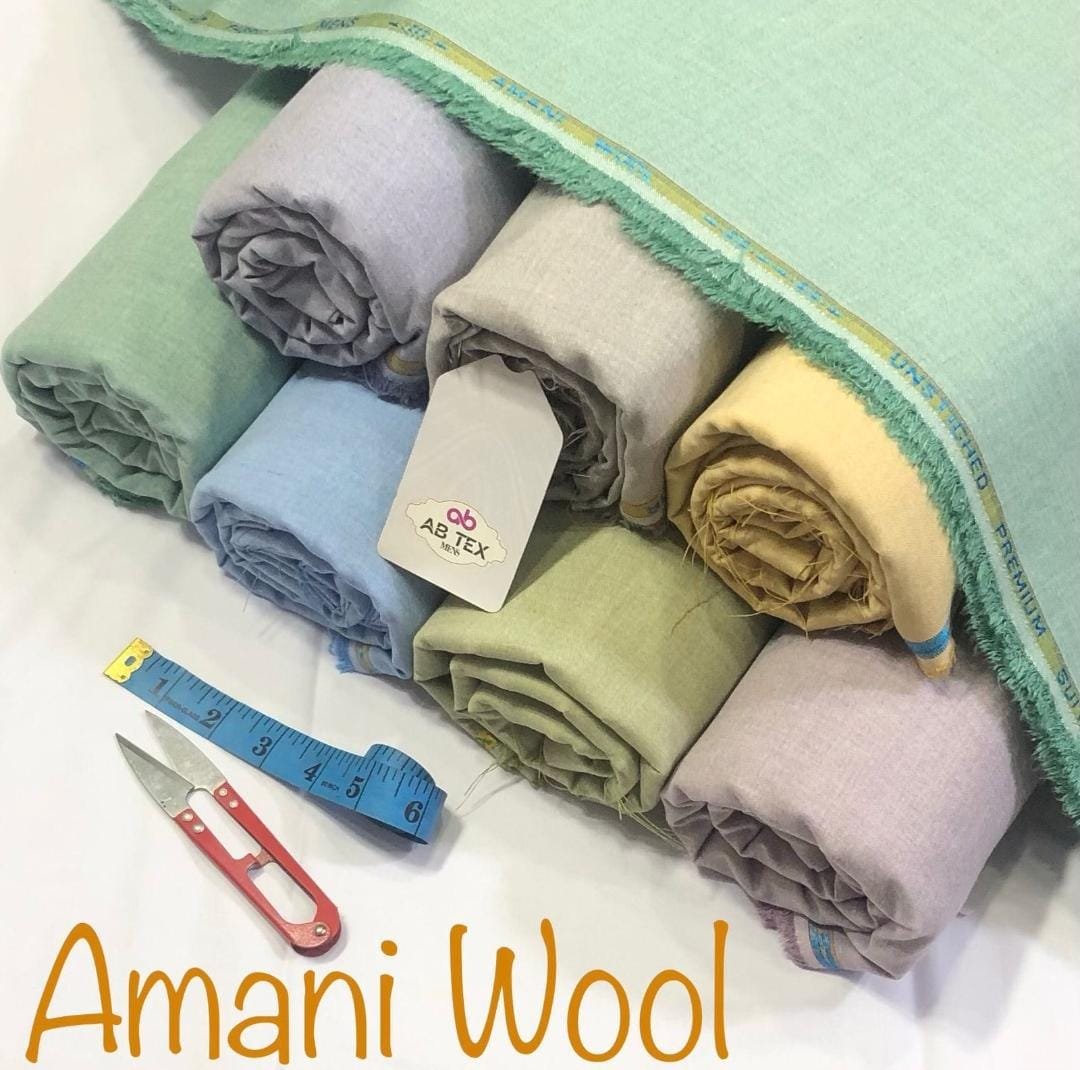 Amani Wool Winter Wool Fabric for Shalwar Kameez
