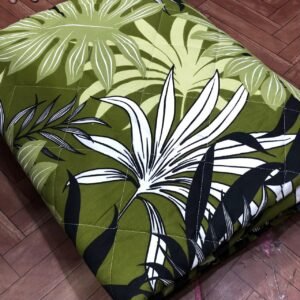 Luxury Diamond Cotton Satin King Size Bed Sheet & Comforter Set 6 Piece Premium Bedding