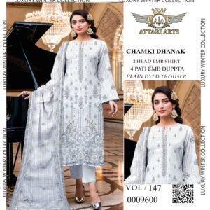 Chamki Dhanak Embroidery for Seasonal Style | VOL-147