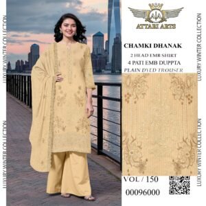 New Arrival VOL-150 | Chamki Dhanak Embroidery for Seasonal Style