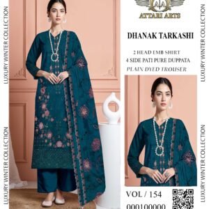 Chamki Dhanak Stylish Seasonal Embroidery Outfits | VOL-154