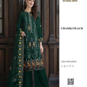 Luxury Chamki Dhanak Embroidery Collection | VOL-204