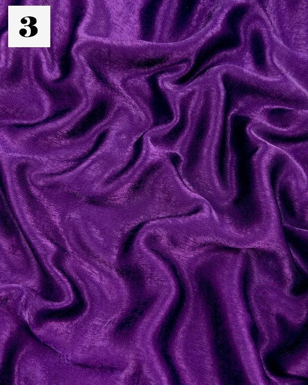 2PC Silk Velvet Premium Soft Winter Fabric Set - Image 3