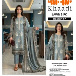 Premium A+ Modern Lawn 3 Piece Neck Embroidered Suit