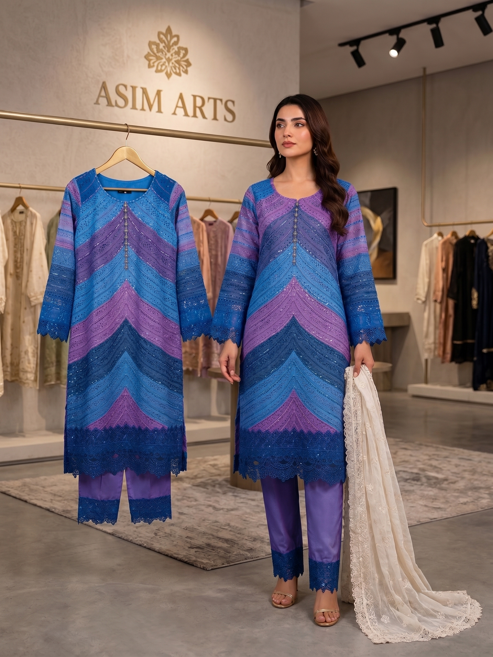 chikankari 3 piece suit, stitched lawn suit wholesale, ready to wear suit pakistan, 3 piece suit wholesale pakistan, lawn suit wholesale in Pakistan, crinkle dupatta suit bulk, grip trouser suit wholesale, boutique lawn collection, women stitched suit bulk, pakistan wholesale garments, ladies lawn suit bulk