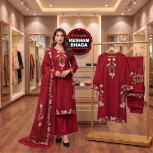 floral cotton lawn suit, ladies designer 3pc set, stitched summer lawn dress, women floral embroidered outfit, Pakistan designer lawn apparel, breathable lawn stitched wear, casual floral 3 piece suit, boutique floral lawn stock, elegant women cotton set, wholesale in Pakistan garments