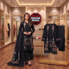 premium floral 3 piece, embroidered floral suit women, trendy floral dress set, ladies stitched 3pc outfit, elegant women fashion wear, floral semi formal suit, Pakistan fashion 3 piece apparel, designer floral embroidered set, modern women stitched dress, wholesale in Pakistan garments