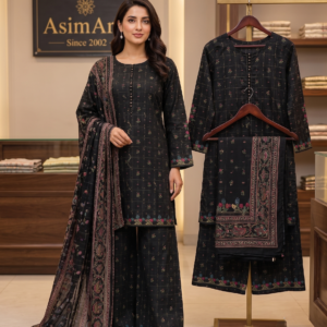 bindi lawn kurti set, lawn 3 piece kurti, palazzo kurti set, summer lawn outfit, stitched lawn suit, lawn kurti with dupatta, women summer dress pakistan, casual lawn set